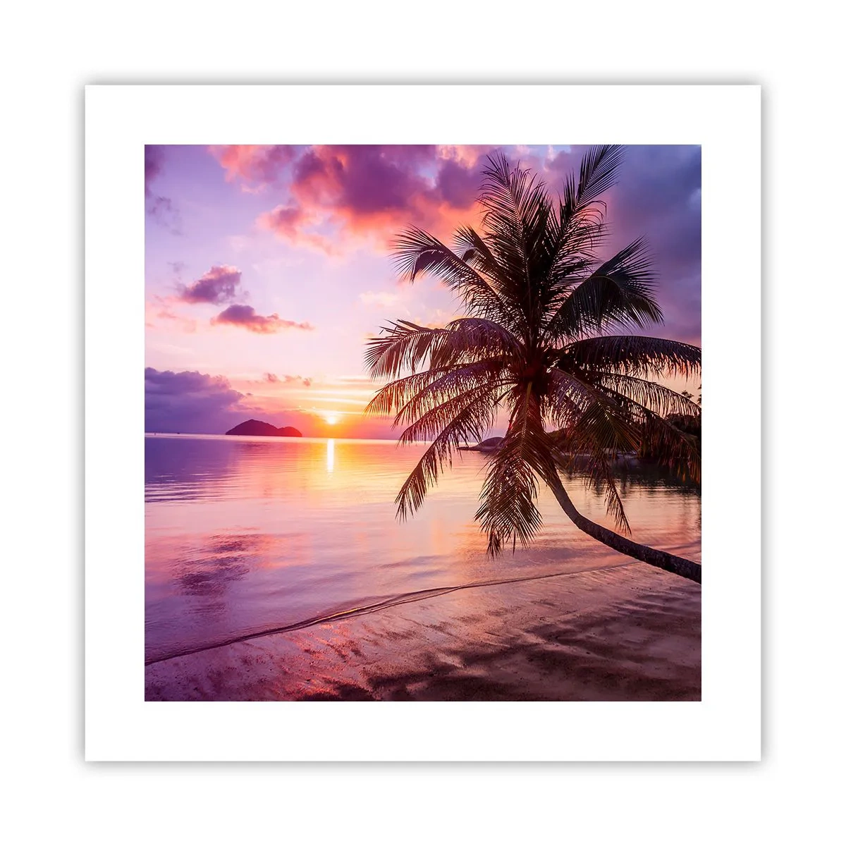 Poster - Bliss up to the Horizon - 40x40 cm