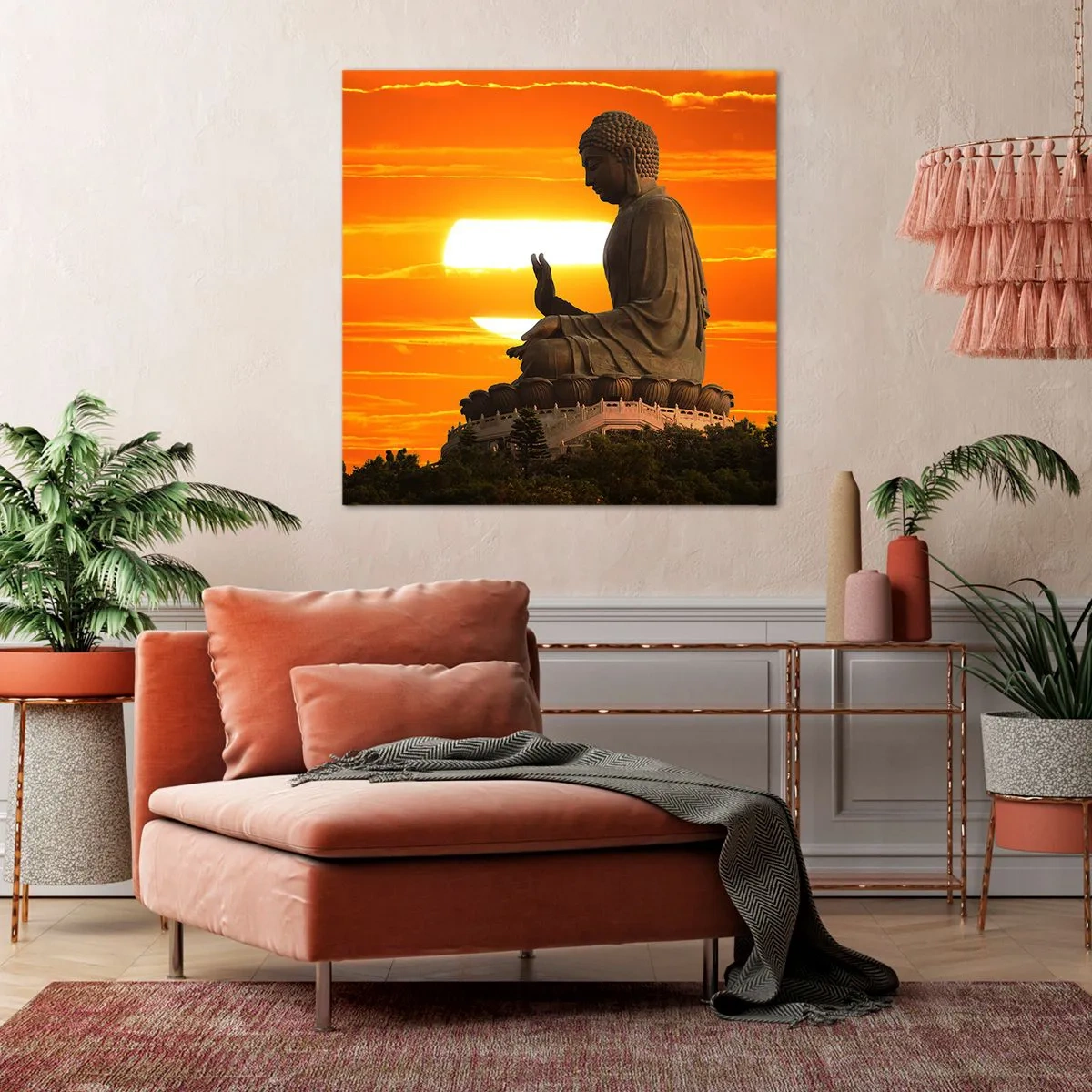 Canvas picture - Facing the World - 40x40 cm