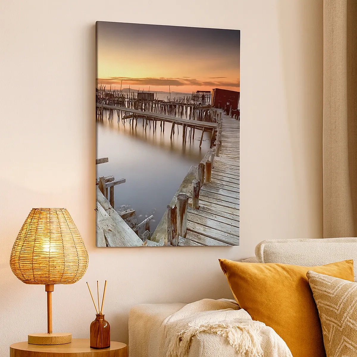 Canvas picture - Authentic, Not a Tourist Trap - 50x70 cm