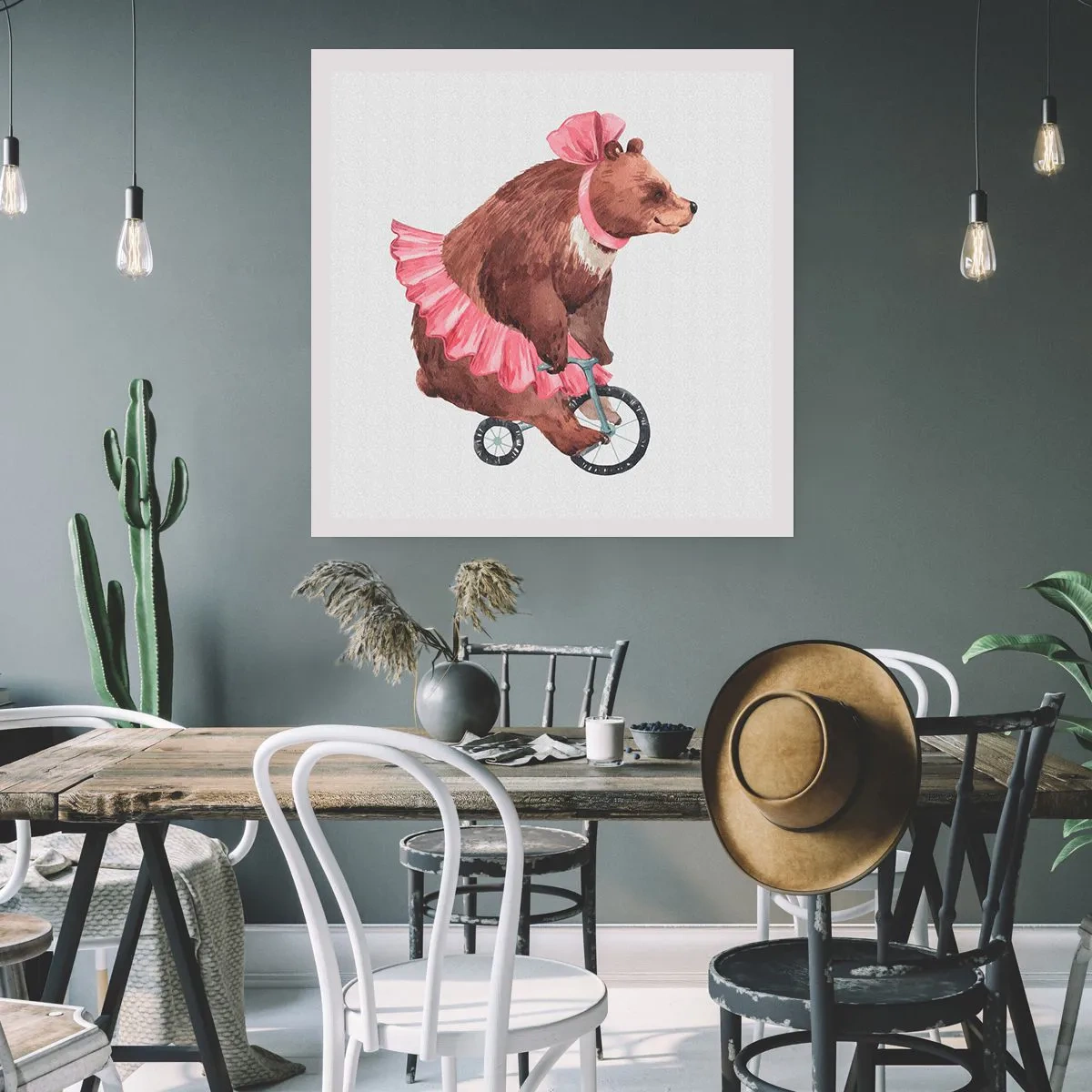 Poster - What a Circus! - 60x60 cm