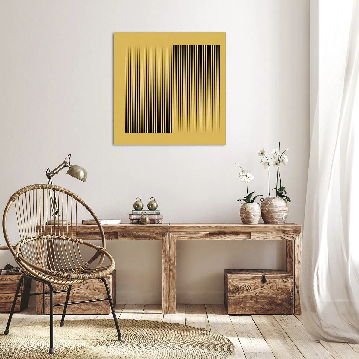 Canvas picture - Square Opposites - 70x70 cm