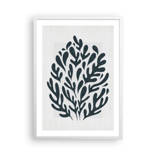 Poster in white frmae - Shapes of Nature - 50x70 cm
