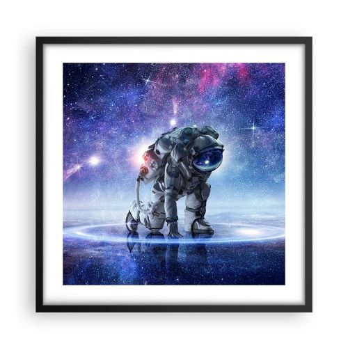Poster in black frame - Starry Night above Me - 50x50 cm