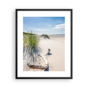 Poster in black frame - The Most Beautiful? Baltic One - 40x50 cm