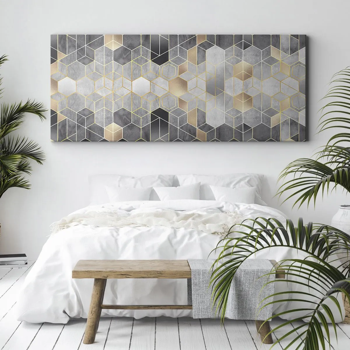 Canvas picture - Diamond Composition - 100x40 cm