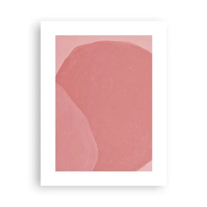 Poster - Organic Composition In Pink - 30x40 cm