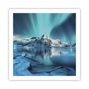 Poster - The Night of Light - 60x60 cm