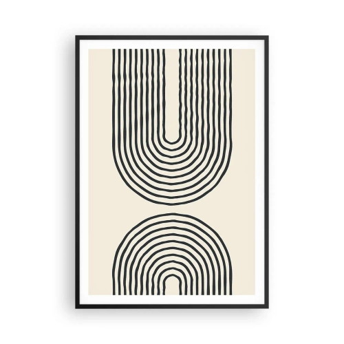 Poster in black frame - In One Moment… - 70x100 cm