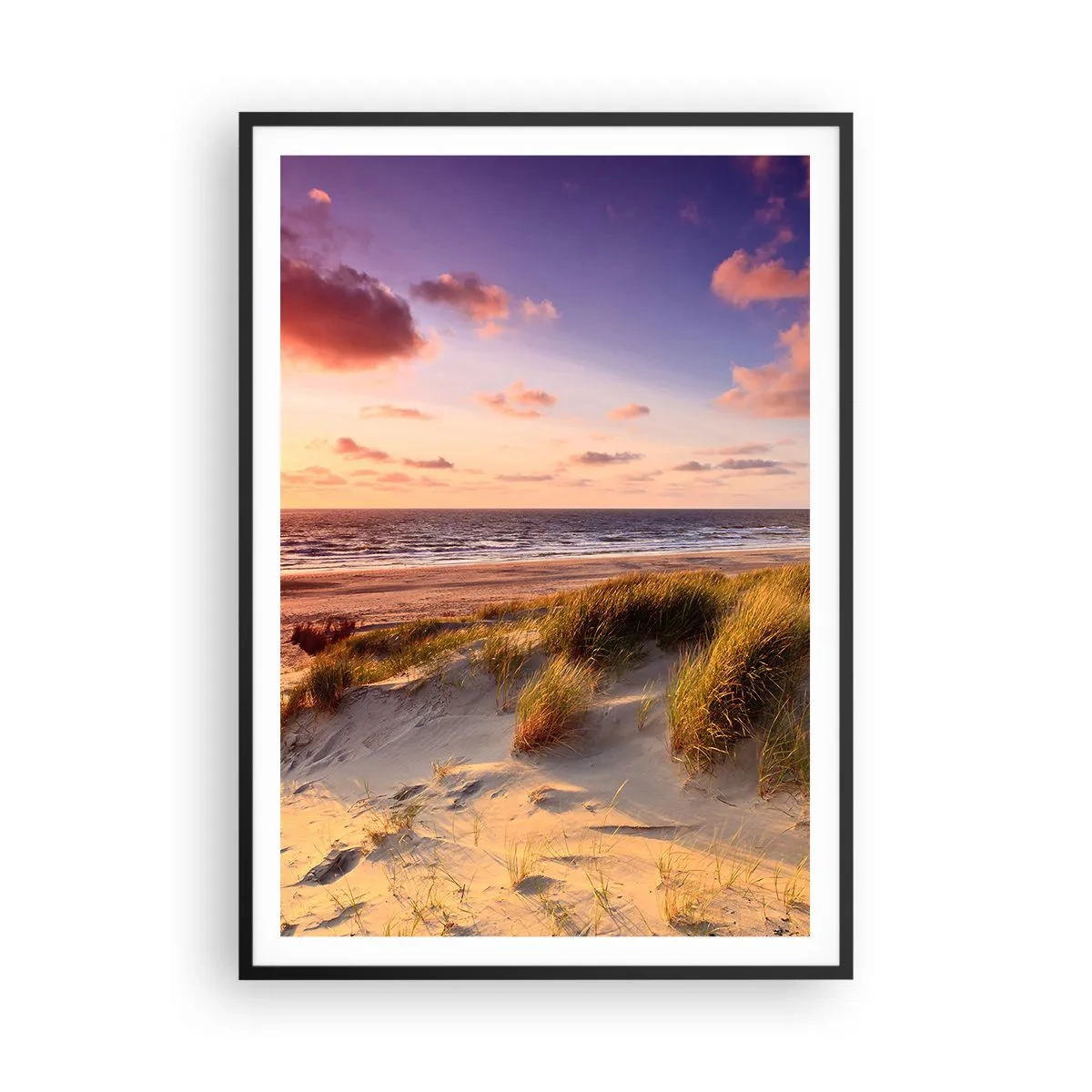 Poster in black frame - Air Smells of Summer - 70x100 cm