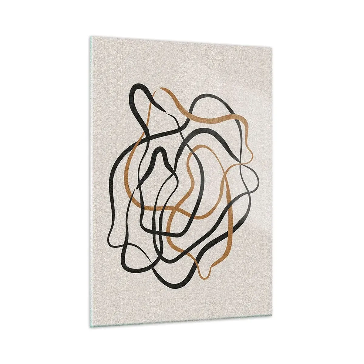 Glass picture - Everything Is Tangled UP - 50x70 cm
