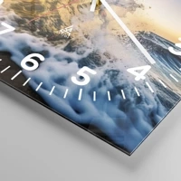 Clock face with numbers