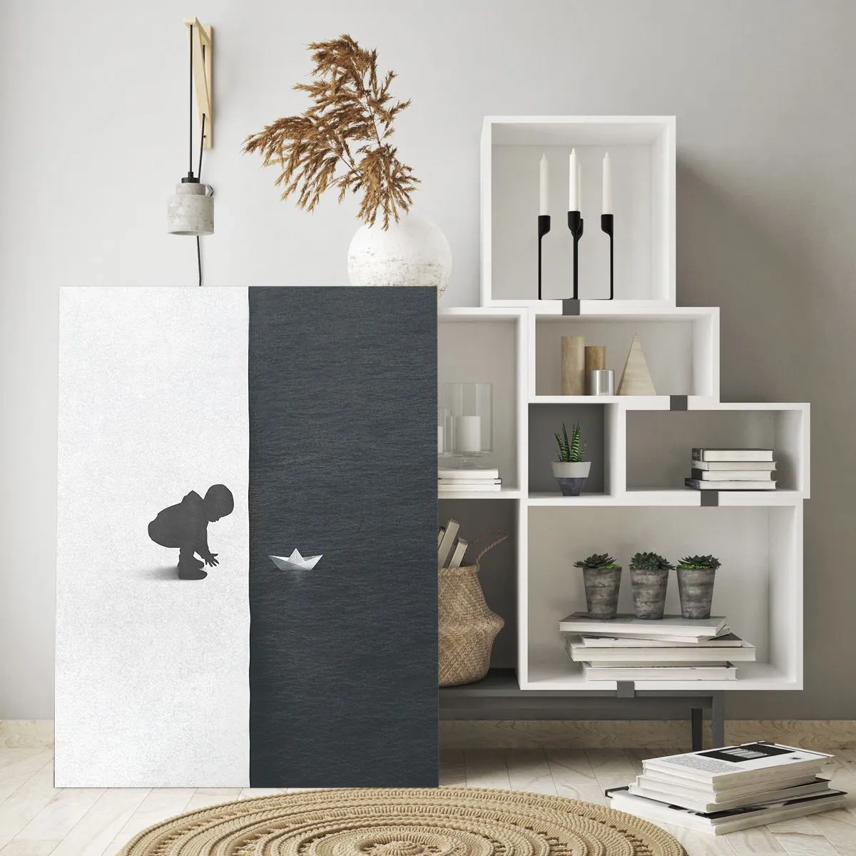 Glass picture - Big Voyage - 80x120 cm