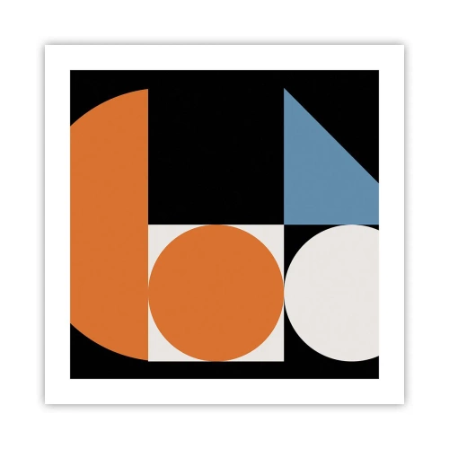 Poster - Figure System - 50x50 cm