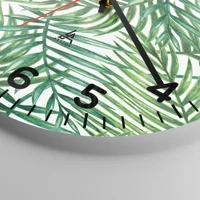 Clock face with numbers