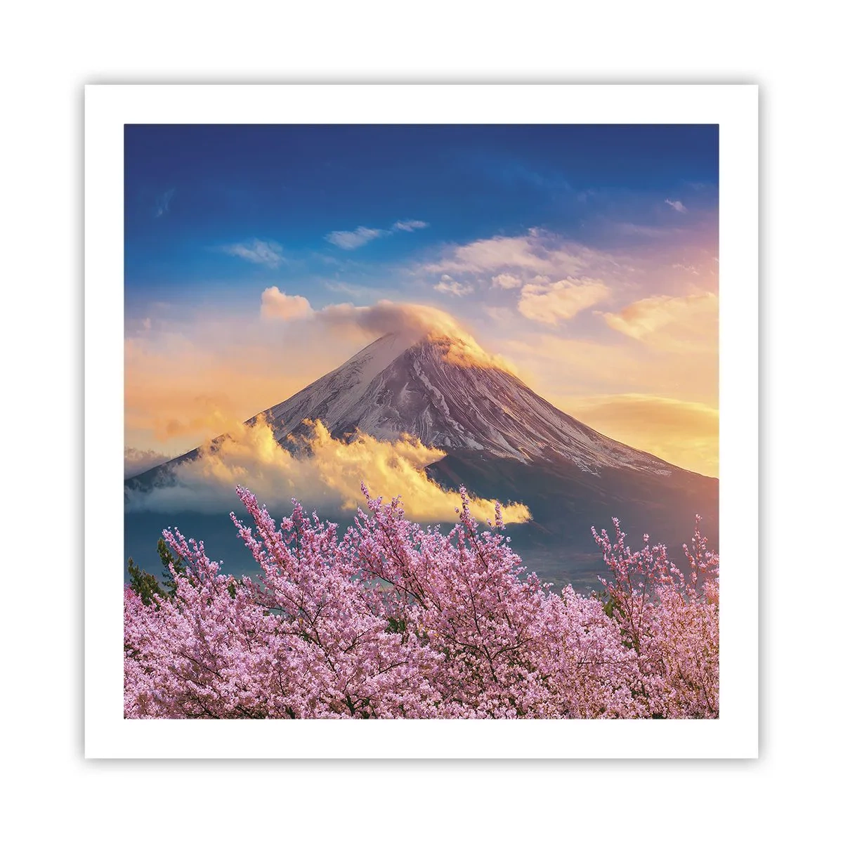 Poster - Japanese Sanctity - 60x60 cm