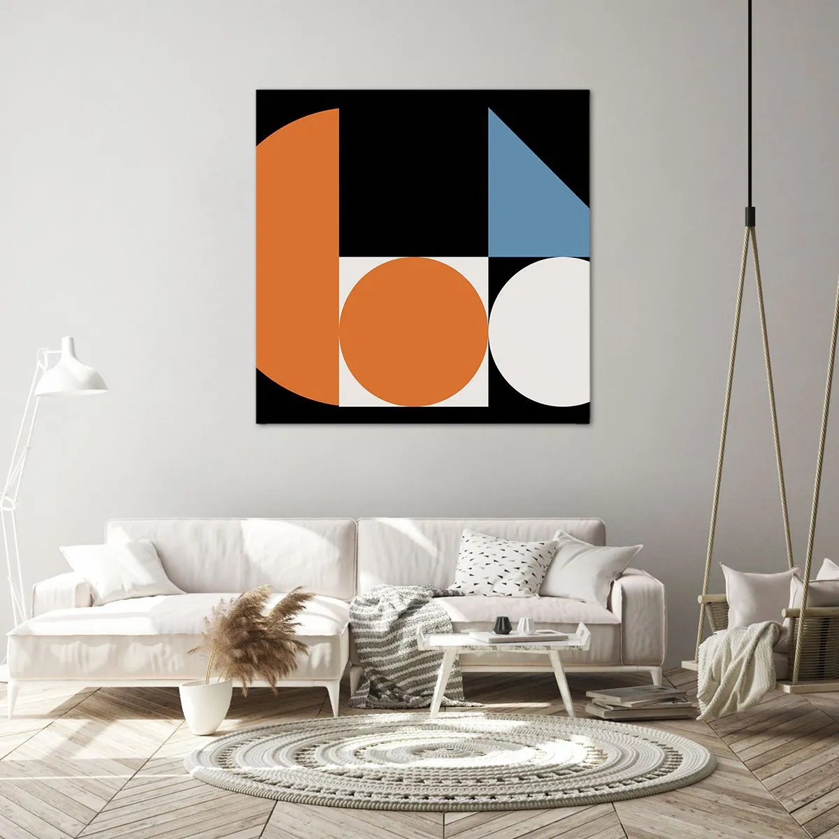 Canvas picture - Figure System - 70x70 cm