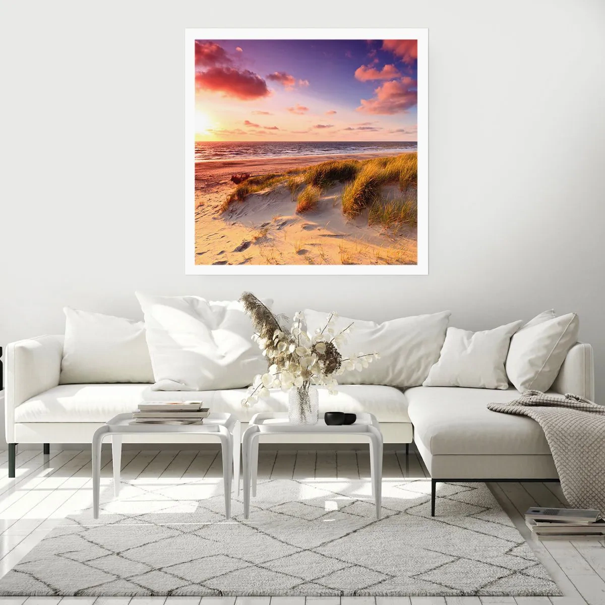 Poster - Air Smells of Summer - 60x60 cm