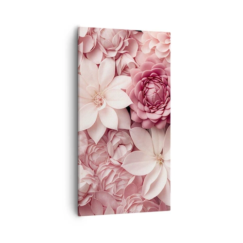 Canvas picture - In Pink Petals - 55x100 cm