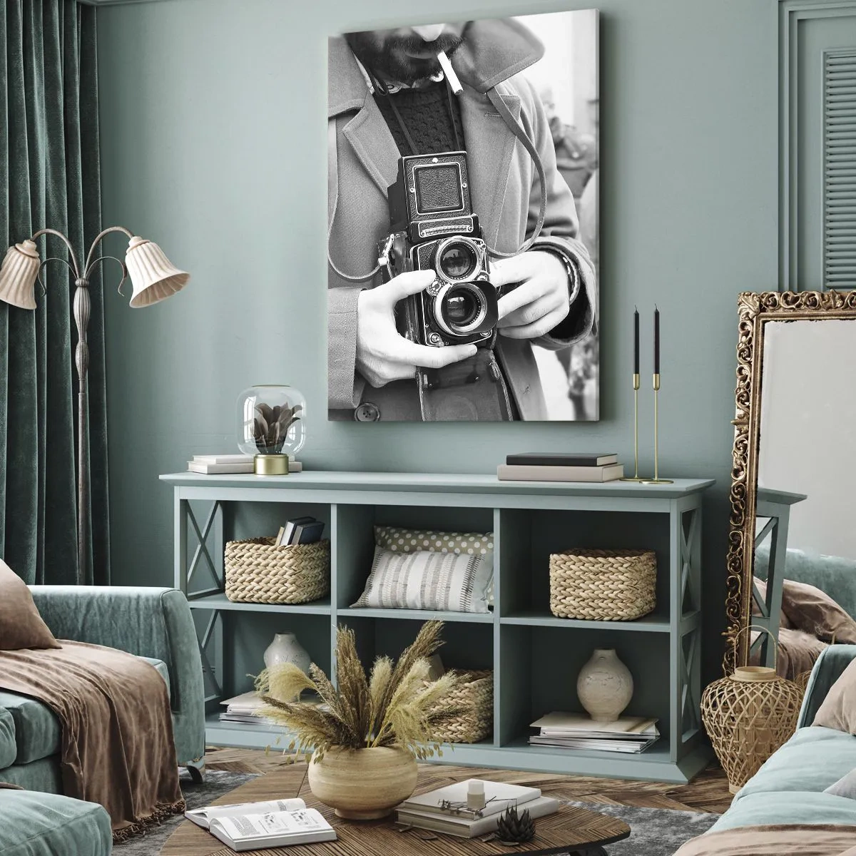 Canvas picture - In Retro Style - 70x100 cm