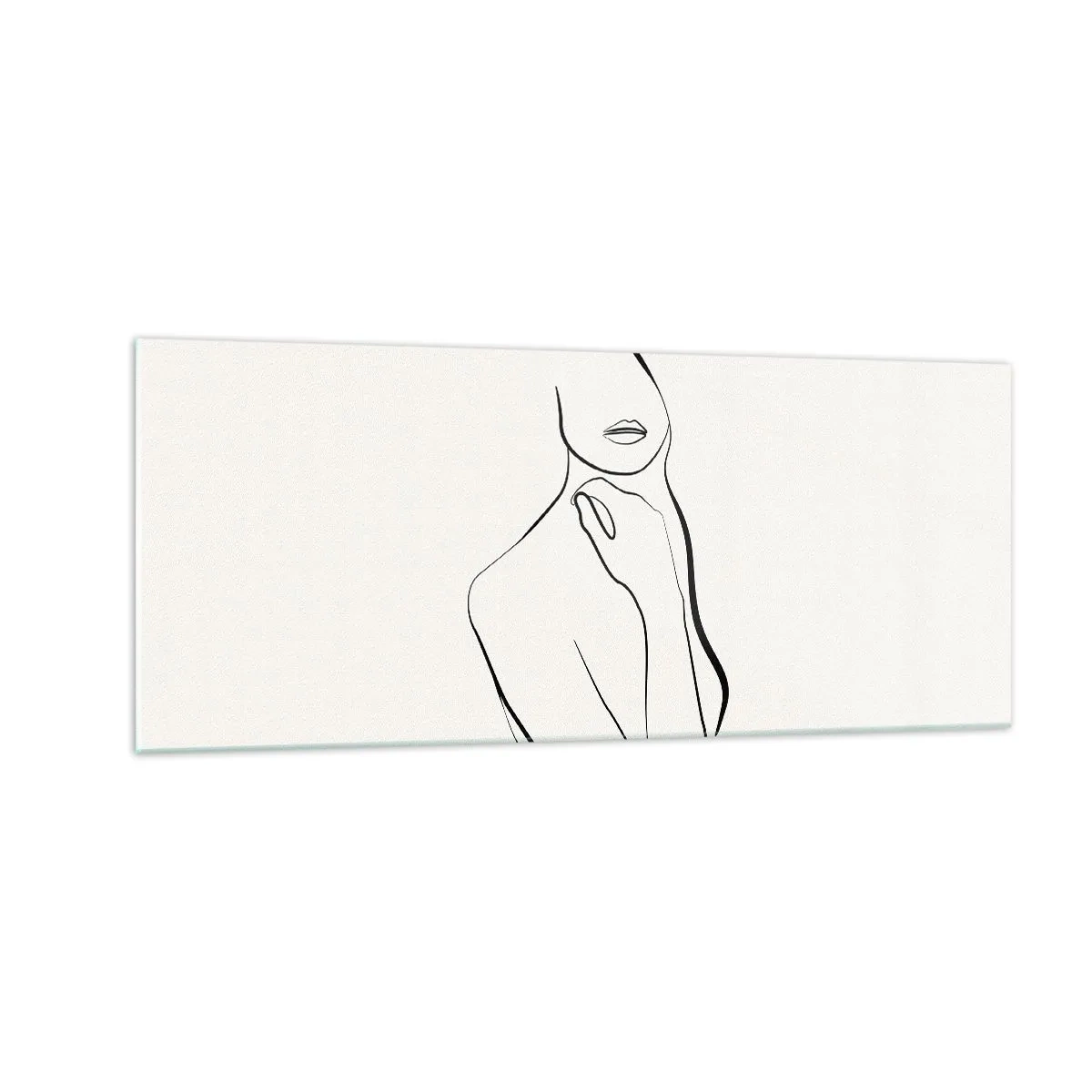 Glass picture - Wave of Melancholy - 100x40 cm