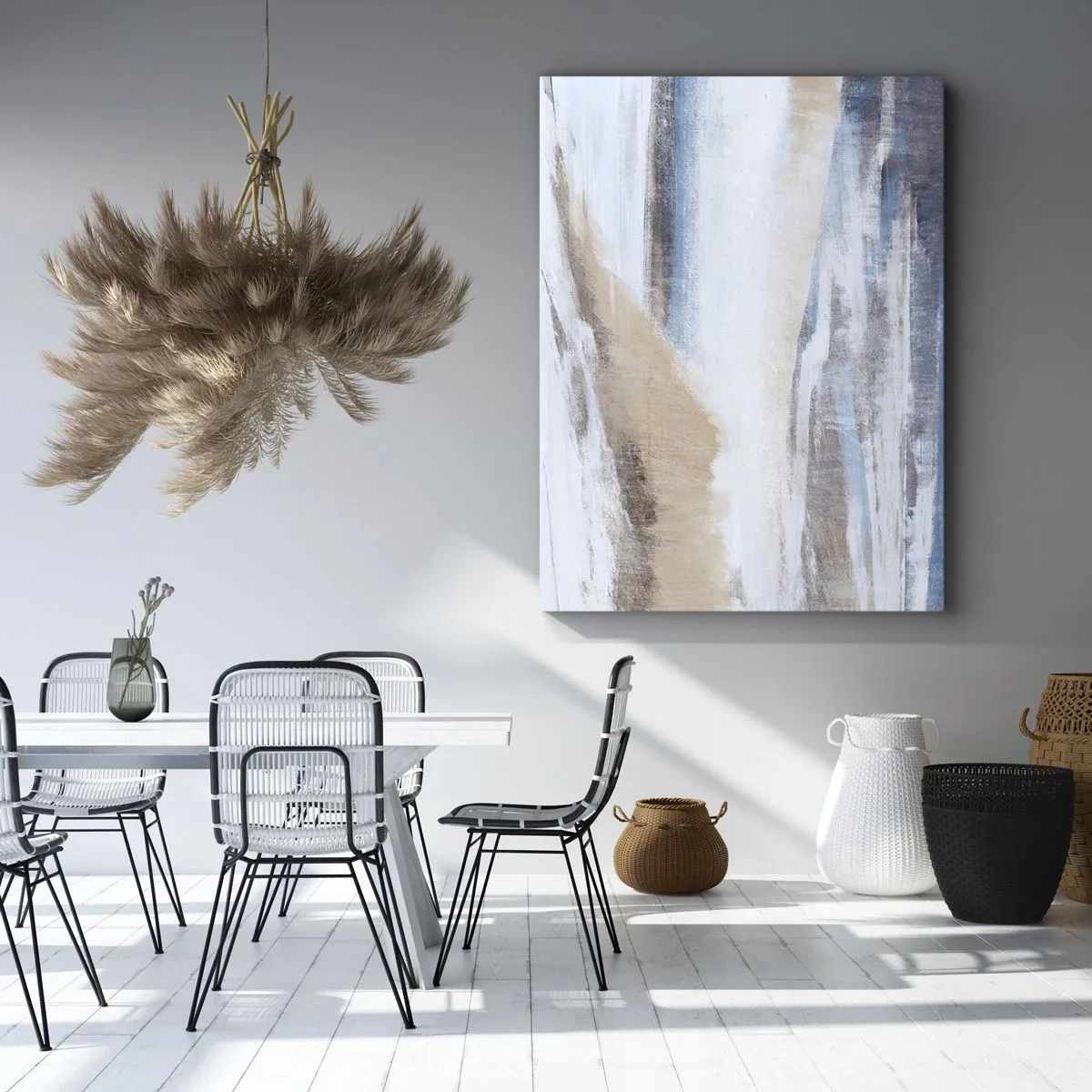 Canvas picture - Winter Composition - 50x70 cm