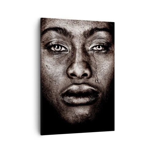 Canvas picture - One Tear - 50x70 cm