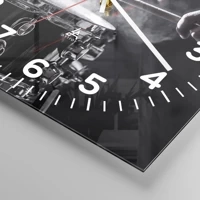 Clock face with numbers