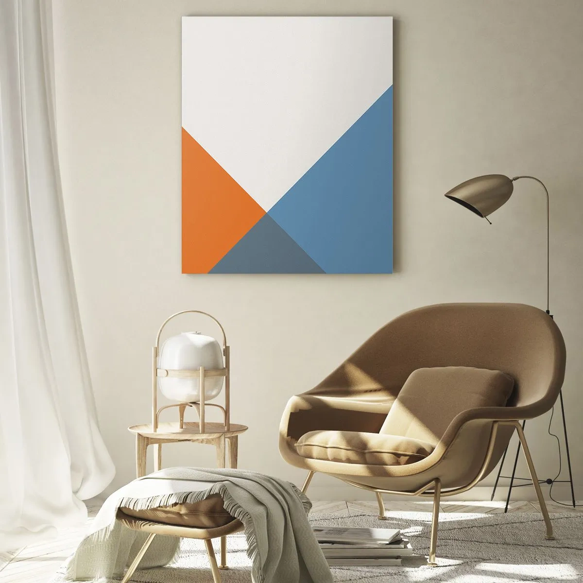 Glass picture - At an Angle… - 70x100 cm