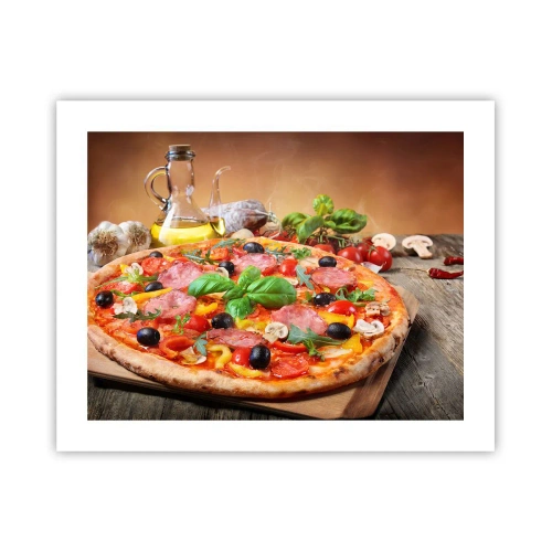 Poster - With a Real Italian Flavouring - 50x40 cm