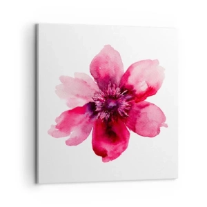 Canvas picture - Carmine, Fragrant Kiss - 60x60 cm