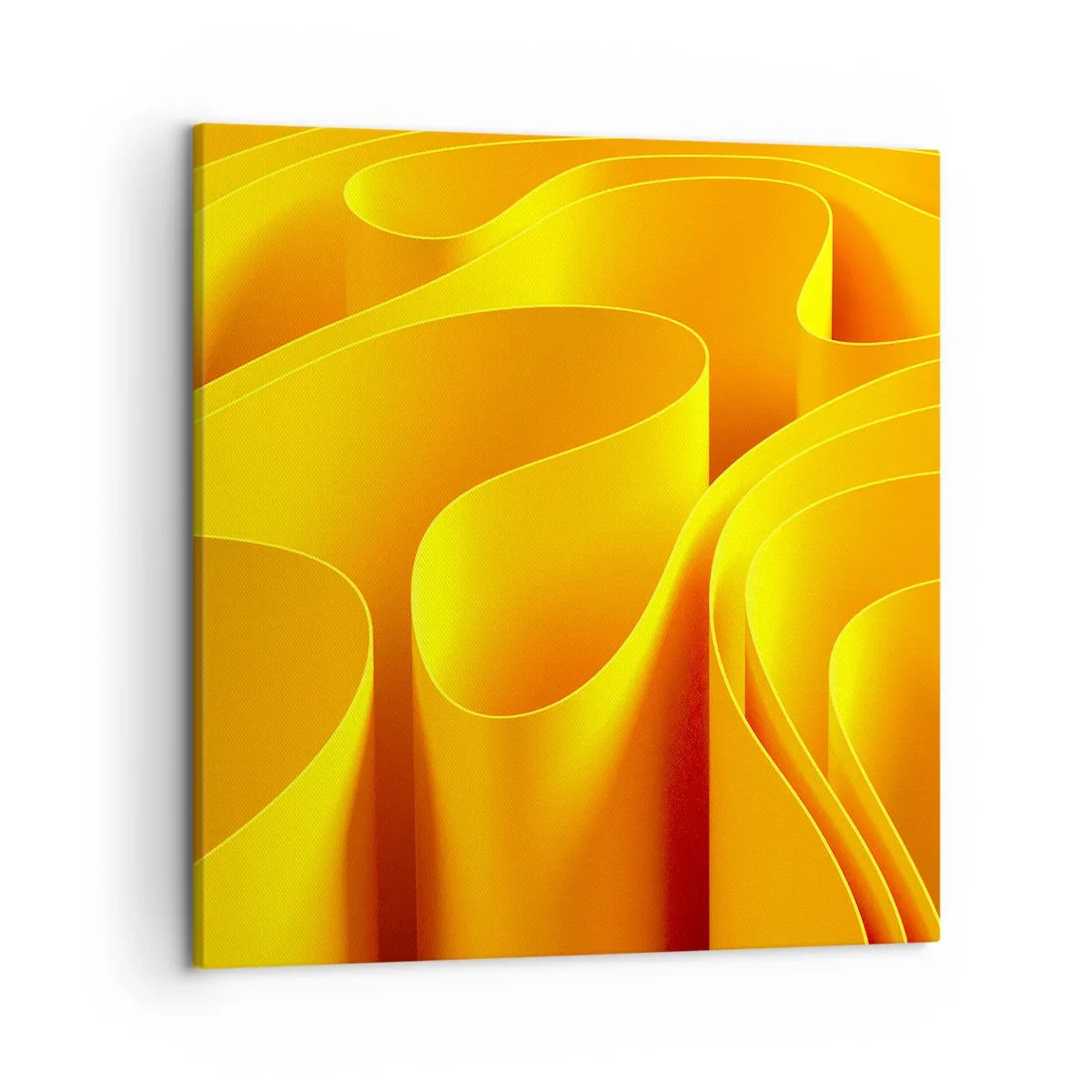 Canvas picture - Like Waves of the Sun - 50x50 cm