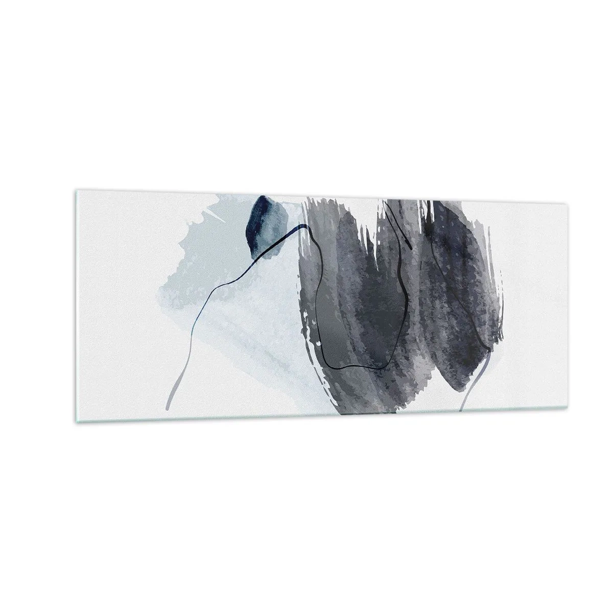 Glass picture - Intensity and Movement - 100x40 cm