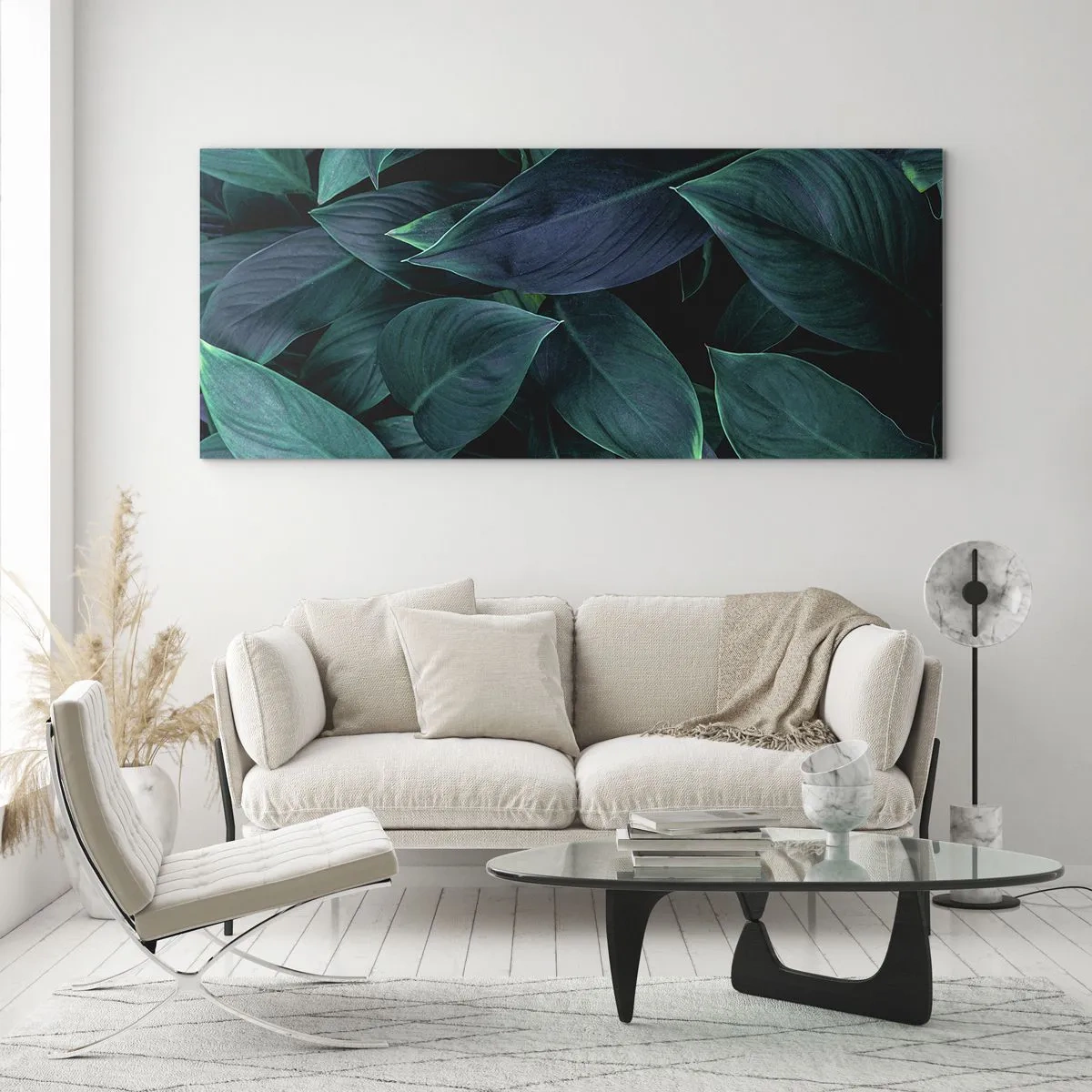 Glass picture - The Green Itself - 160x50 cm