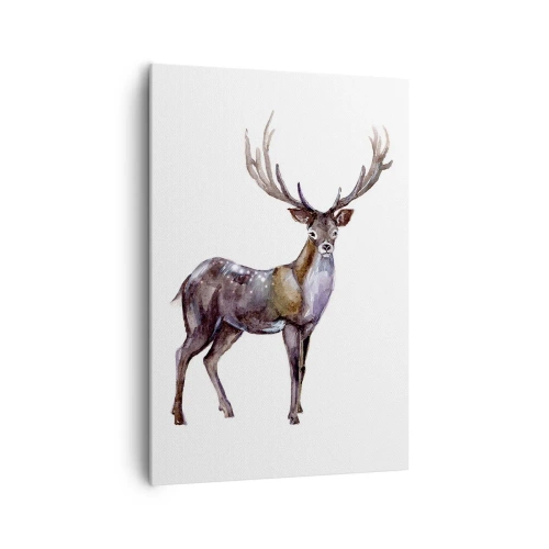 Canvas picture - King of Northern Forest - 70x100 cm