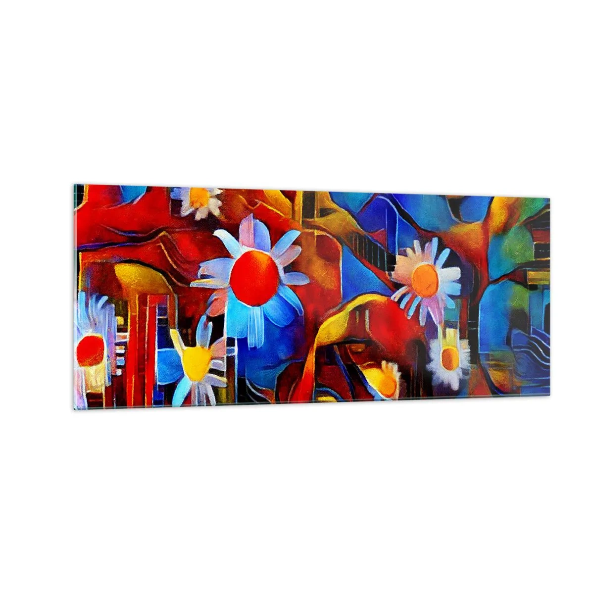 Glass picture - Colours of Life - 100x40 cm