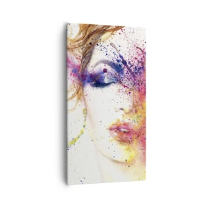 Canvas picture - Rainbow Dizziness - 55x100 cm