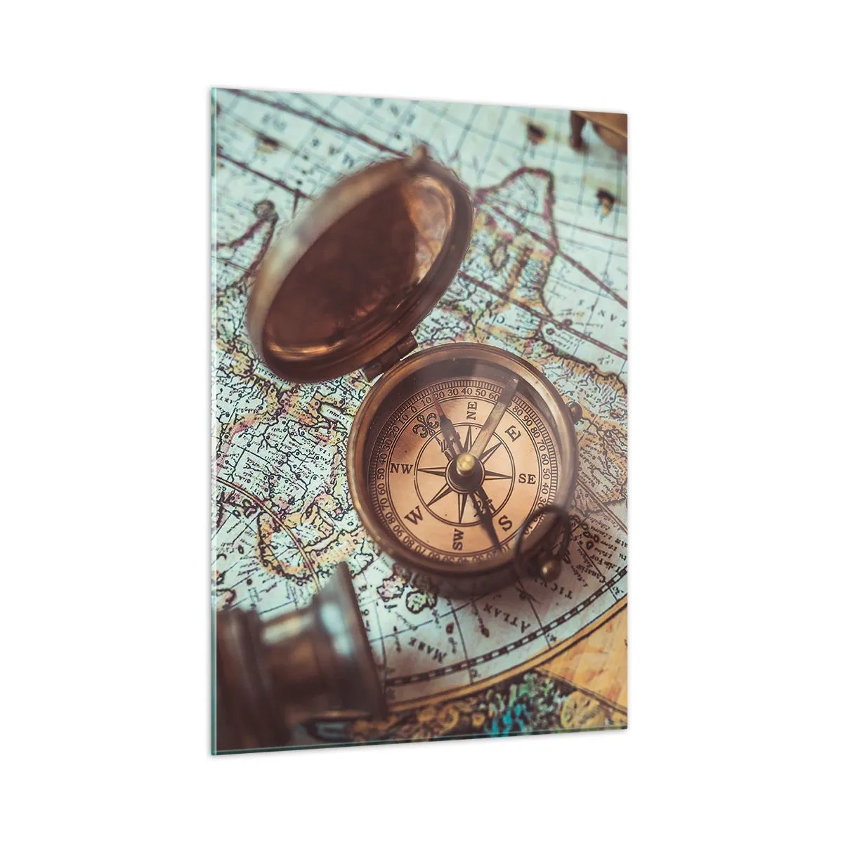 Glass picture - For Adventurers - 50x70 cm