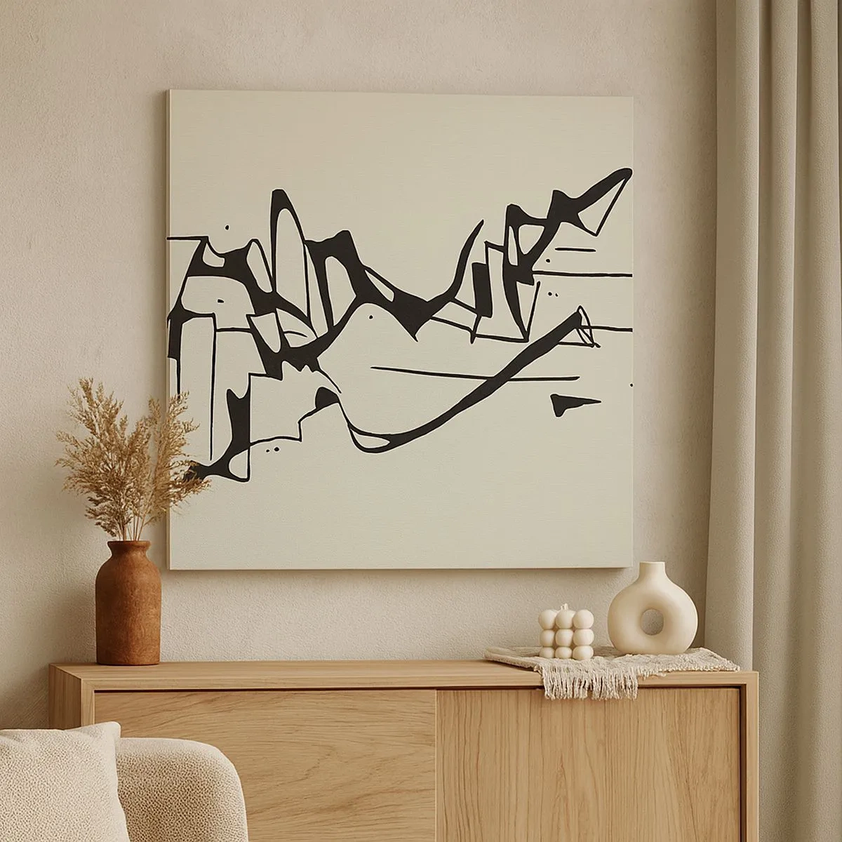 Canvas picture - Maybe Landscape - 30x30 cm