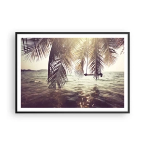 Poster in black frame - You Can Dream as Much as You Wish - 100x70 cm