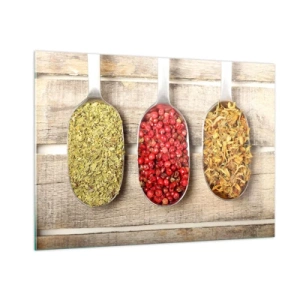 Glass picture - Kitchen Magic - 100x70 cm