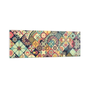 Glass picture - Moroccan Style - 90x30 cm