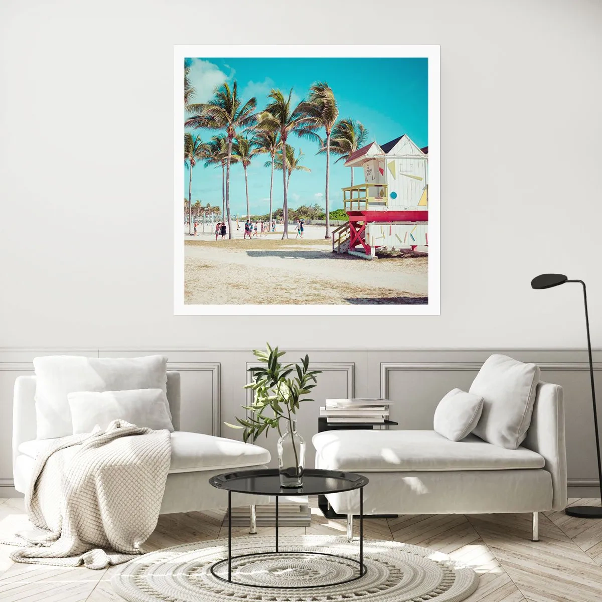 Poster - Beautiful Day before You - 50x50 cm