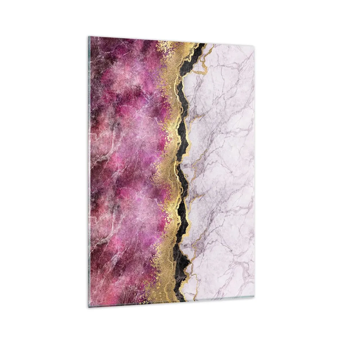 Glass picture - On the Border - 80x120 cm