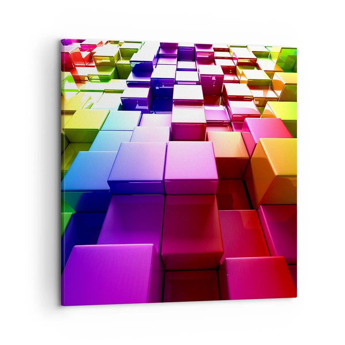 Canvas picture - Optical Harmony - 50x50 cm
