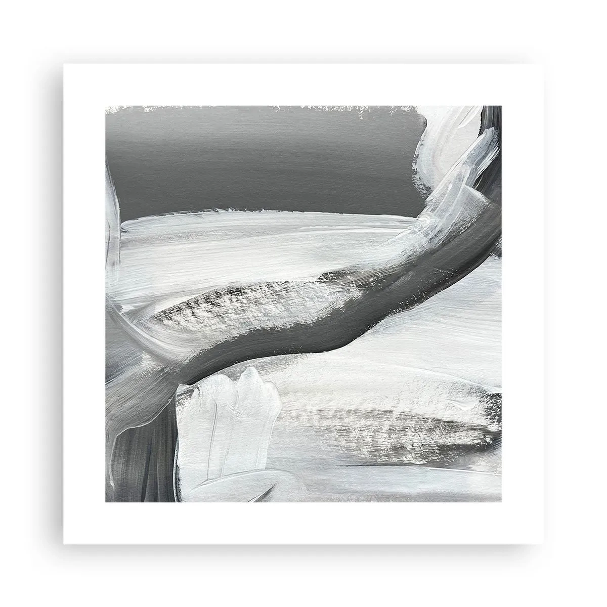 Poster - With a Decisive Move - 40x40 cm