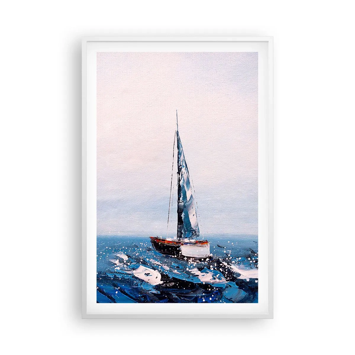 Poster in white frmae - Brotherhood of Wind - 61x91 cm