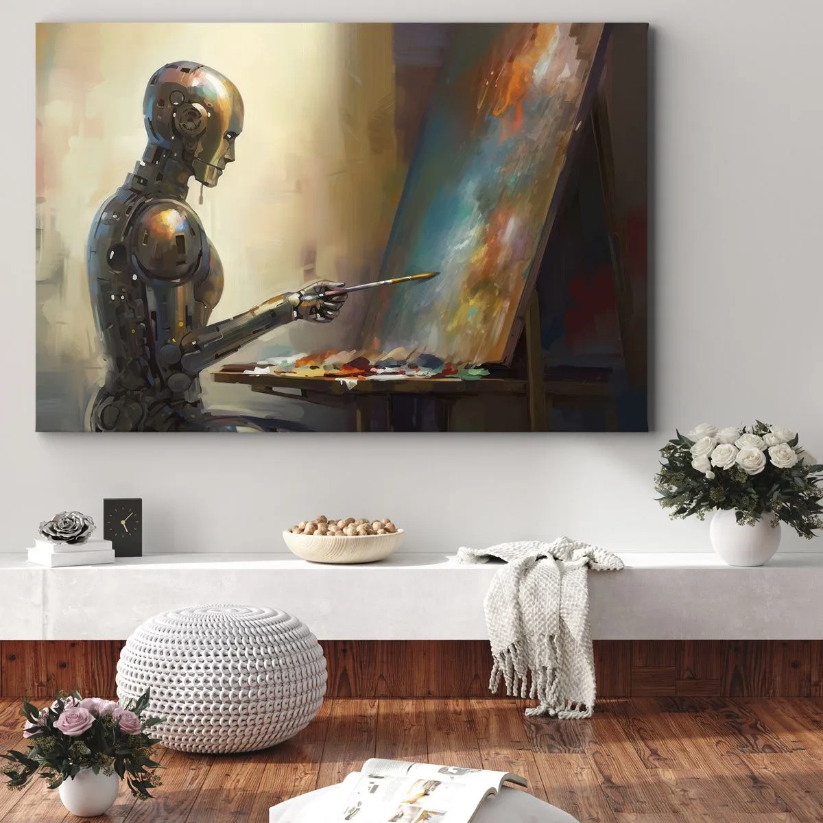 Canvas picture - Art of the Future - 120x80 cm