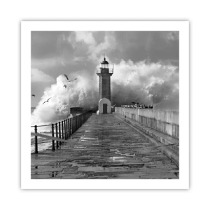 Poster - Fearless - 60x60 cm