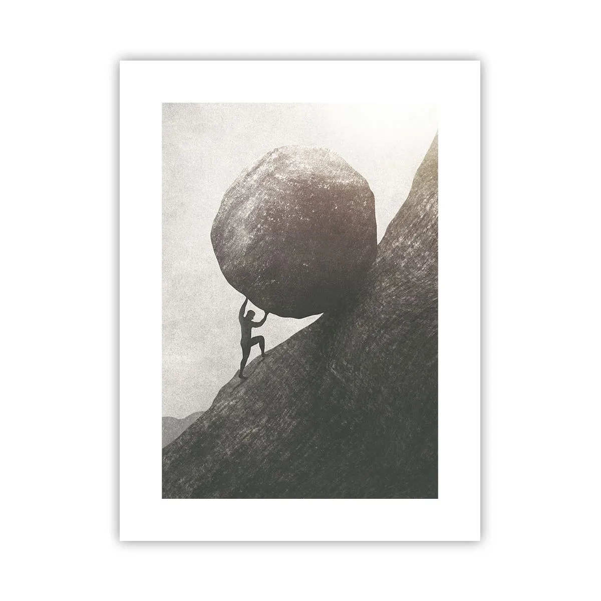 Poster - I Believe against Hope - 30x40 cm