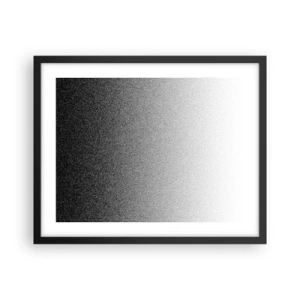 Poster in black frame - Towards Light - 50x40 cm